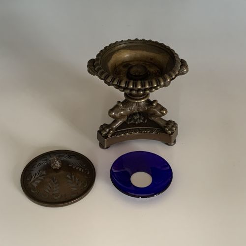 19TH CENTURY ENGLISH PAIR OF PASTILLE BURNERS - ADDITIONAL PHOTO 1