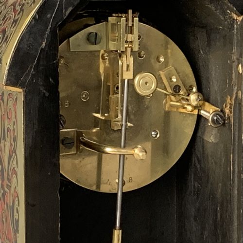 ANTIQUE LOUIS XIV STYLE BOULLE CLOCK - ADDITIONAL PHOTO 3