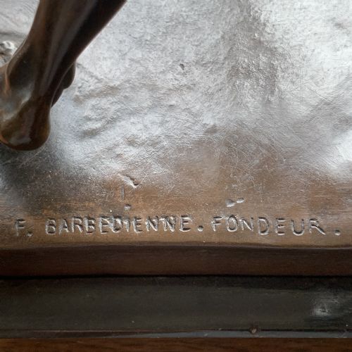 19TH CENTURY GRAND TOUR BORGHESE GLADIATOR BRONZE BY BARBEDIENNE - ADDITIONAL PHOTO 6