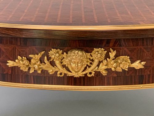 ANTIQUE FRENCH KINGWOOD ORMOLU MOUNTED COFFEE TABLE - ADDITIONAL PHOTO 3