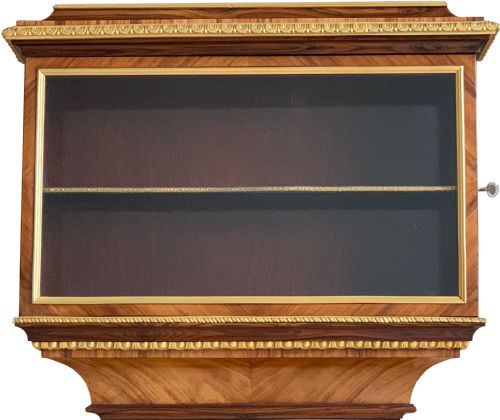 napoleon iii kingwood ormolu wall cabinet - CATEGORY: ANTIQUE CABINETS - DATED 1860