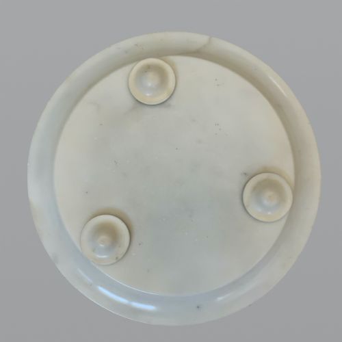 ANTIQUE GRAND TOUR SPECIMEN MARBLE DISH - ADDITIONAL PHOTO 2