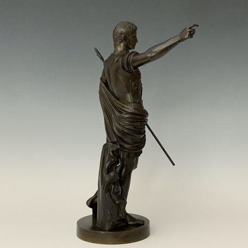 AUGUSTUS OF PRIMA PORTA GRAND TOUR BRONZE - ADDITIONAL PHOTO 3