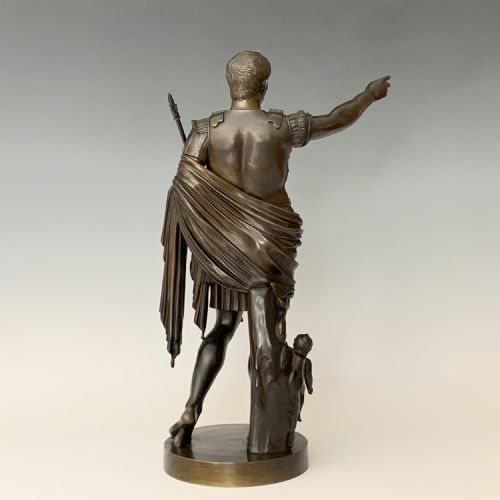 AUGUSTUS OF PRIMA PORTA GRAND TOUR BRONZE - ADDITIONAL PHOTO 4