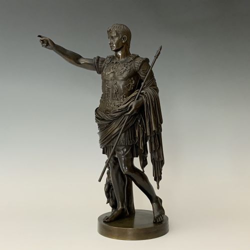 AUGUSTUS OF PRIMA PORTA GRAND TOUR BRONZE - ADDITIONAL PHOTO 5