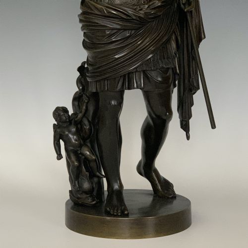 AUGUSTUS OF PRIMA PORTA GRAND TOUR BRONZE - ADDITIONAL PHOTO 7