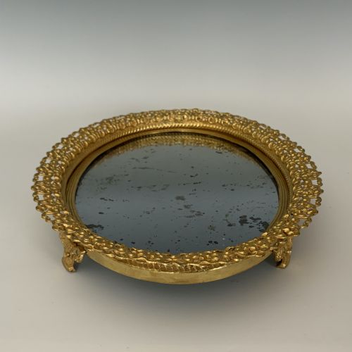 FRENCH OVAL ORMOLU SURTOUT DE TABLE - ADDITIONAL PHOTO 4
