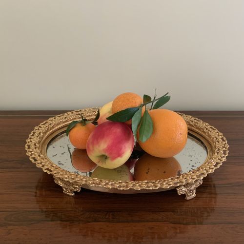FRENCH OVAL ORMOLU SURTOUT DE TABLE - ADDITIONAL PHOTO 6