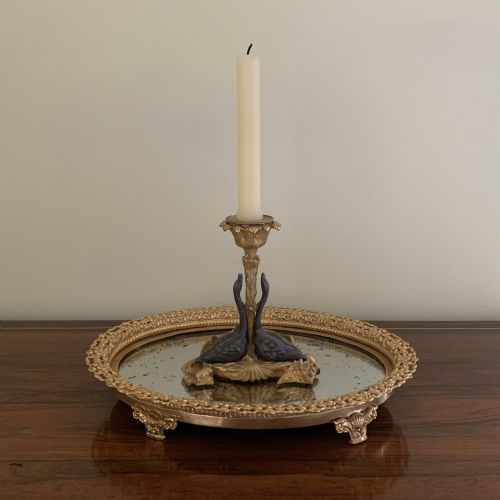 FRENCH OVAL ORMOLU SURTOUT DE TABLE - ADDITIONAL PHOTO 7