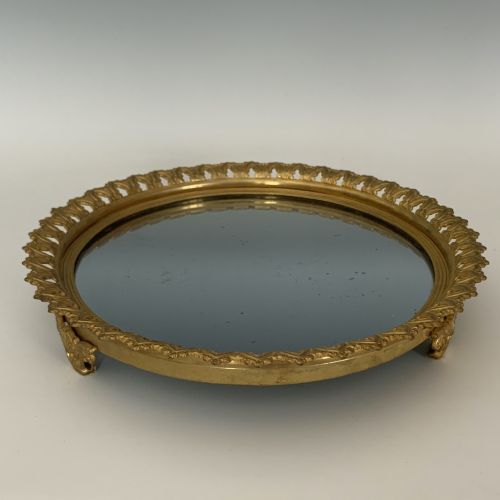 french ormolu circular surtout de table - CATEGORY: ANTIQUE MISCELLANEOUS - DATED 1870