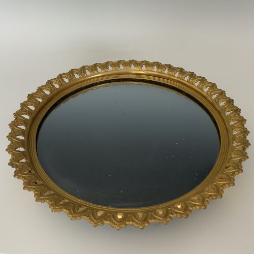 FRENCH ORMOLU CIRCULAR SURTOUT DE TABLE - ADDITIONAL PHOTO 1