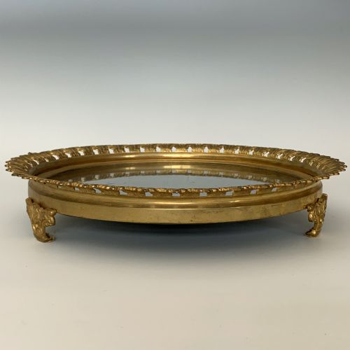 FRENCH ORMOLU CIRCULAR SURTOUT DE TABLE - ADDITIONAL PHOTO 2