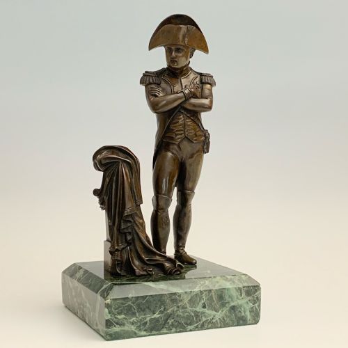 ANTIQUE FRENCH BRONZE OF NAPOLEON - ADDITIONAL PHOTO 1