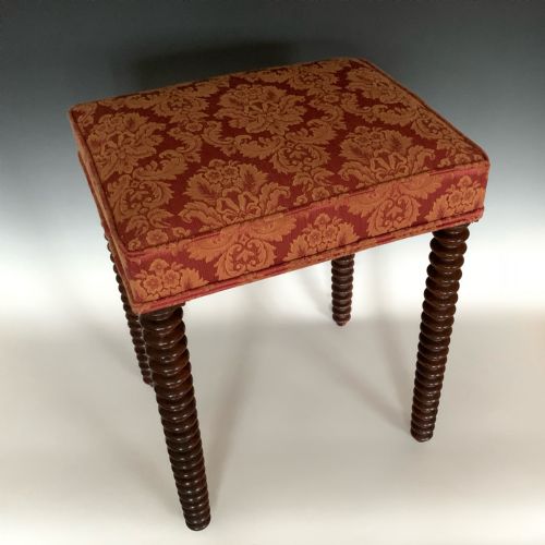 GEORGE IV ROSEWOOD STOOL - ADDITIONAL PHOTO 3