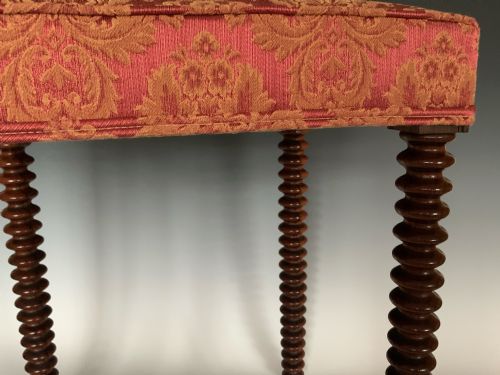 GEORGE IV ROSEWOOD STOOL - ADDITIONAL PHOTO 4