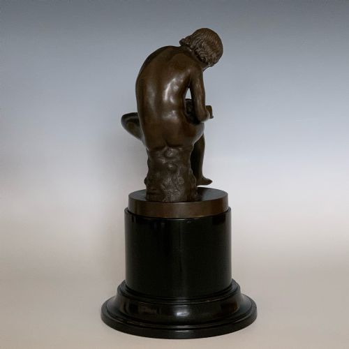 GRAND TOUR BRONZE SPINARIO BOY WITH THORN - ADDITIONAL PHOTO 5
