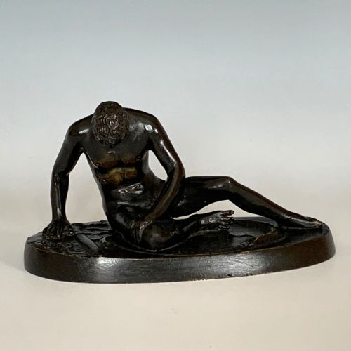 ANTIQUE GRAND TOUR BRONZE DYING GAUL - ADDITIONAL PHOTO 1