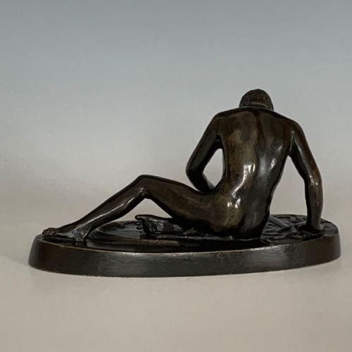 ANTIQUE GRAND TOUR BRONZE DYING GAUL - ADDITIONAL PHOTO 3
