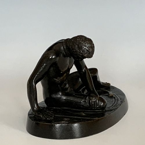 ANTIQUE GRAND TOUR BRONZE DYING GAUL - ADDITIONAL PHOTO 4