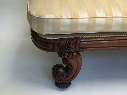 GILLOWS CO GEORGE III ROSEWOOD COUCH - ADDITIONAL PHOTO 2