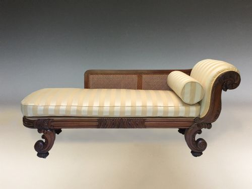 GILLOWS CO GEORGE III ROSEWOOD COUCH - ADDITIONAL PHOTO 3