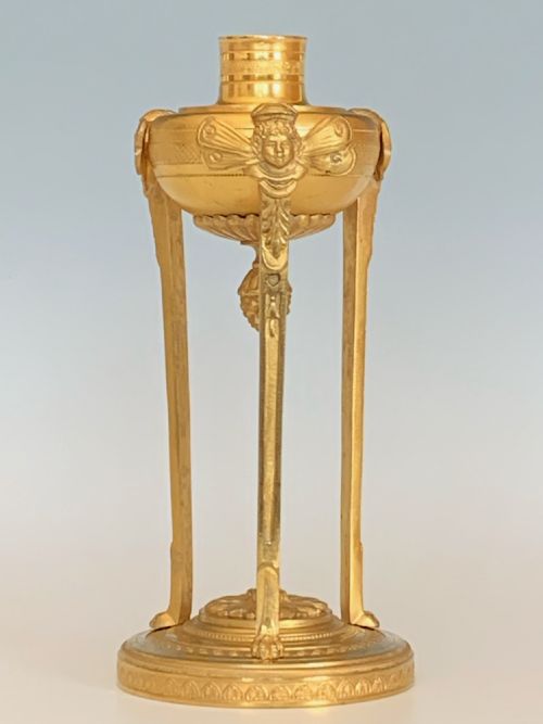 FRENCH EMPIRE STYLE ORMOLU CASSOLETTE - ADDITIONAL PHOTO 1