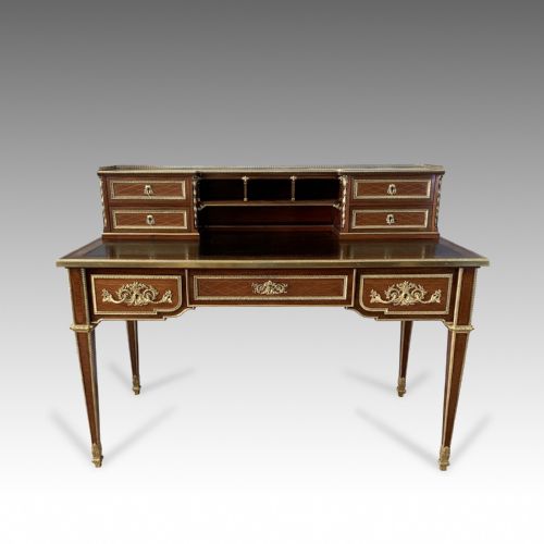 MELLIER CO ORMOLU MOUNTED DESK AFTER REISNER - ADDITIONAL PHOTO 2