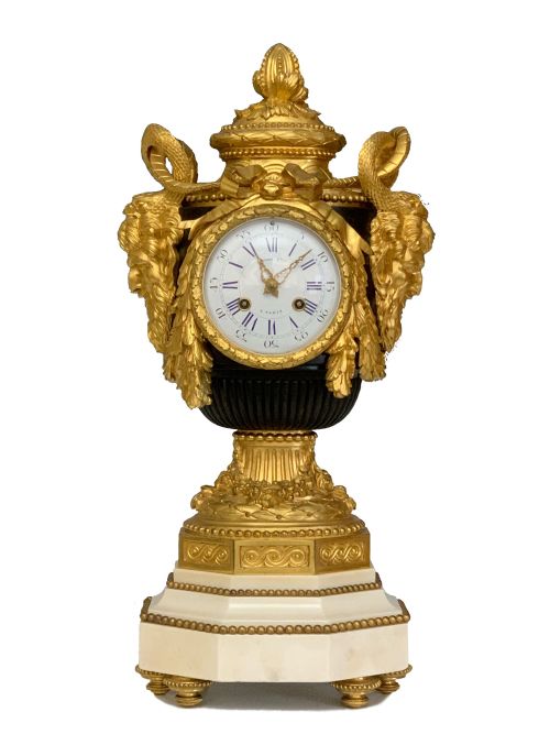 french ormolu clock after robert osmond by h picard raingo - CATEGORY: ANTIQUE CLOCKS - DATED 1870