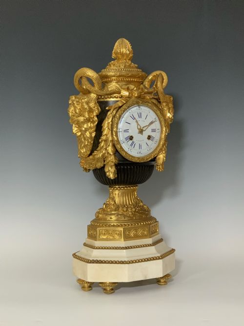 FRENCH ORMOLU CLOCK AFTER ROBERT OSMOND BY H PICARD RAINGO - ADDITIONAL PHOTO 1