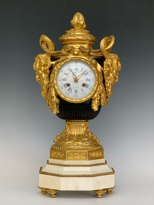 FRENCH ORMOLU CLOCK AFTER ROBERT OSMOND BY H PICARD RAINGO - ADDITIONAL PHOTO 2