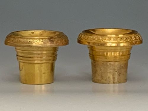 FINE PAIR OF REGENCY CANDLESTICKS - ADDITIONAL PHOTO 3