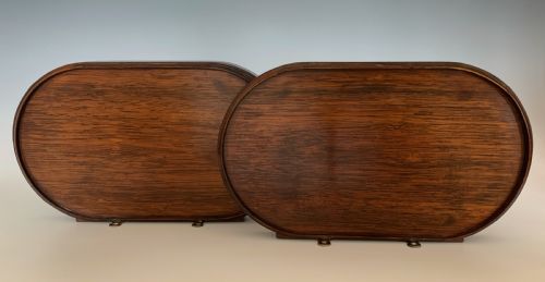 MID VICTORIAN PAIR OF ROSEWOOD WALL BRACKETS - ADDITIONAL PHOTO 3