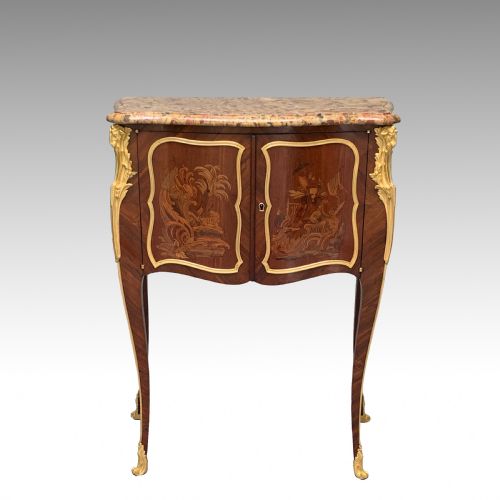 french commode by alix retailed by edwards roberts - CATEGORY: ANTIQUE CUPBOARDS - DATED 1890