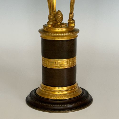 PAIR OF REGENCY CANDLESTICKS - ADDITIONAL PHOTO 4