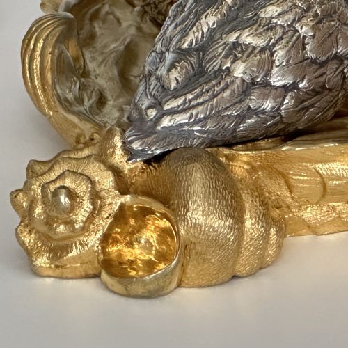 PAIR OF ELKINGTON CO ORMOLU CANDLESTICKS - ADDITIONAL PHOTO 5