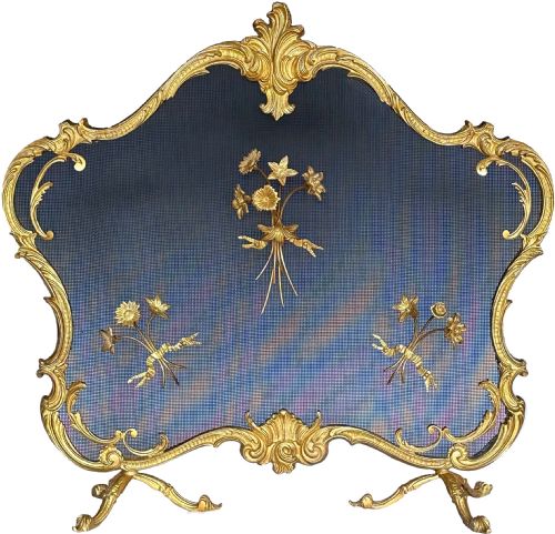 ORMOLU ROCOCO FIRESCREEN - ADDITIONAL PHOTO 1