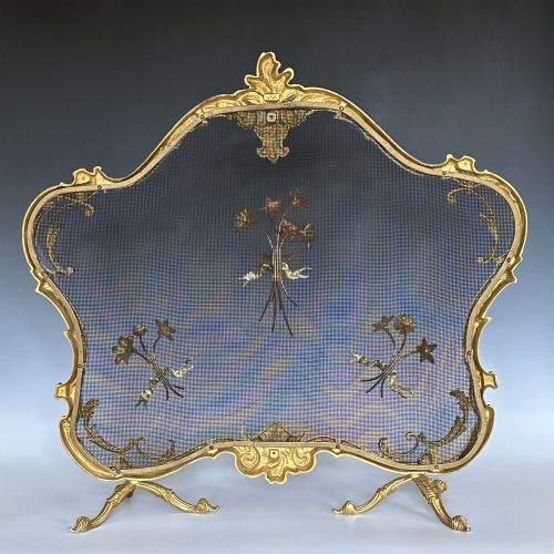 ORMOLU ROCOCO FIRESCREEN - ADDITIONAL PHOTO 4