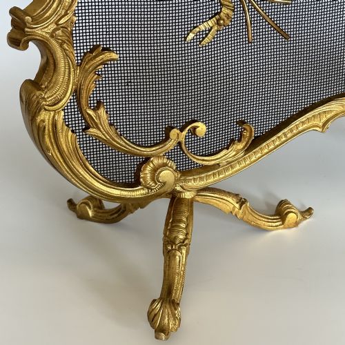 ORMOLU ROCOCO FIRESCREEN - ADDITIONAL PHOTO 7