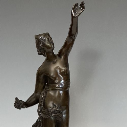 PAIR OF BRONZES MERCURY CERES AFTER GIAMBOLOGNA GRAND TOUR STYLE - ADDITIONAL PHOTO 3