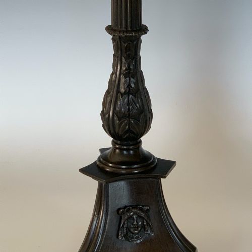 ANTIQUE PAIR OF GEORGE IV BRONZE CANDELABRA WILLIAM BULLOCK - ADDITIONAL PHOTO 2