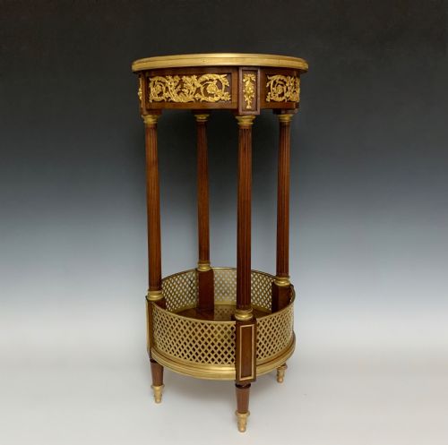 FRENCH ORMOLU MOUNTED GUERIDON TABLE - ADDITIONAL PHOTO 1