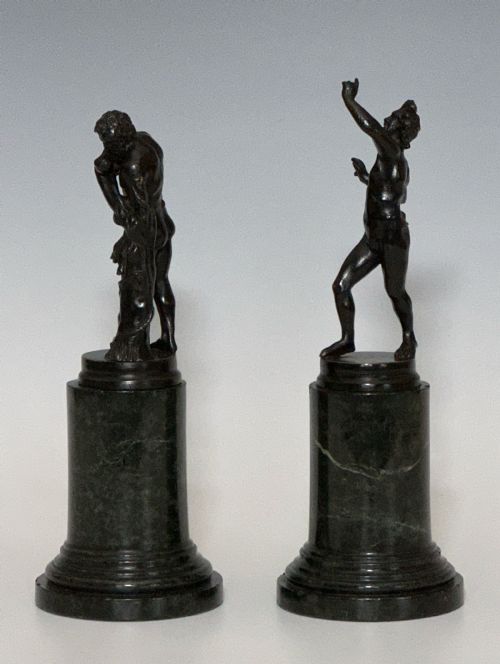 GRAND TOUR BRONZE DANCING FAUN SILENUS DIONYSUS - ADDITIONAL PHOTO 4
