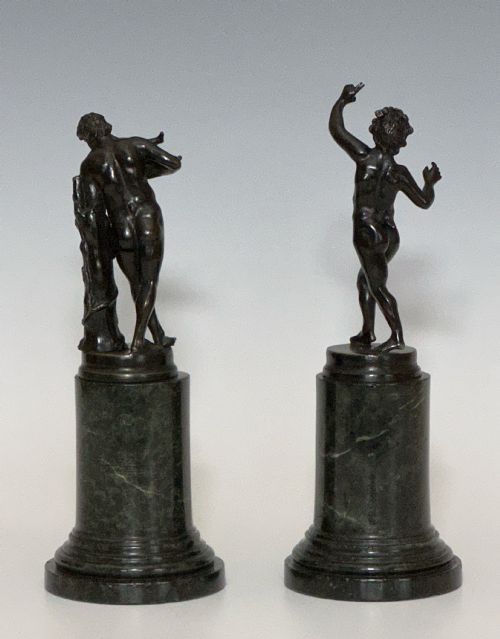 GRAND TOUR BRONZE DANCING FAUN SILENUS DIONYSUS - ADDITIONAL PHOTO 5