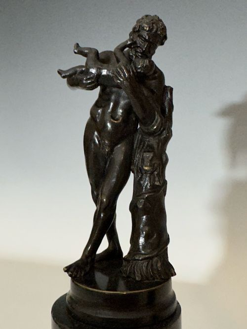 GRAND TOUR BRONZE DANCING FAUN SILENUS DIONYSUS - ADDITIONAL PHOTO 7