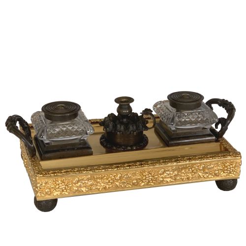 george iv ormolu bronze desk stand - CATEGORY: ANTIQUE MISCELLANEOUS - DATED GEORGIAN