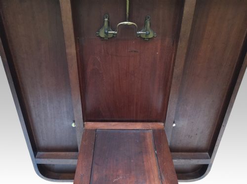 GEORGE III MAHOGANY TILTTOP BREAKFAST CENTRE DINING TABLE - ADDITIONAL PHOTO 7