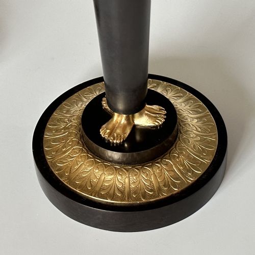 FRENCH EMPIRE CANDLESTICKS CLAUDE GALLE - ADDITIONAL PHOTO 4