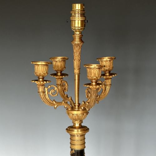 EMPIRE REVIVAL AUSTRIAN TABLE LAMP - ADDITIONAL PHOTO 4