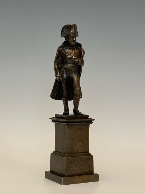 antique french bronze napoleon - CATEGORY: ANTIQUE METAL - DATED 1870
