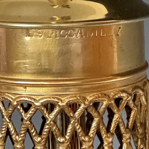 FRENCH ORMOLU MOUNTED CELADON PORCELAIN TABLE LAMP - ADDITIONAL PHOTO 7